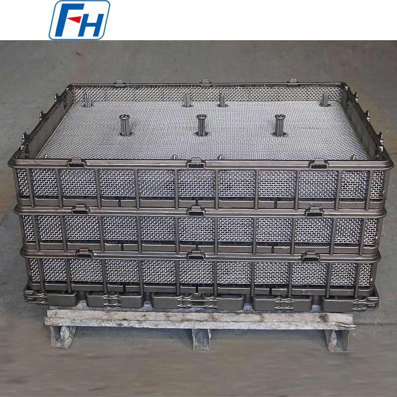 Giỏ xử lý nhiệt có khả năng chịu nhiệt tối đa để xử lý nhiệt chính xác | FH®