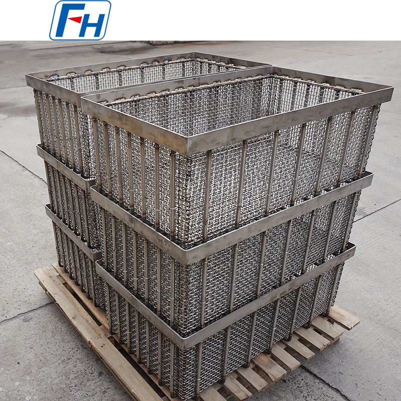 Giỏ kim loại inox 310S Gia công kỹ thuật hàn chịu nhiệt | FH®