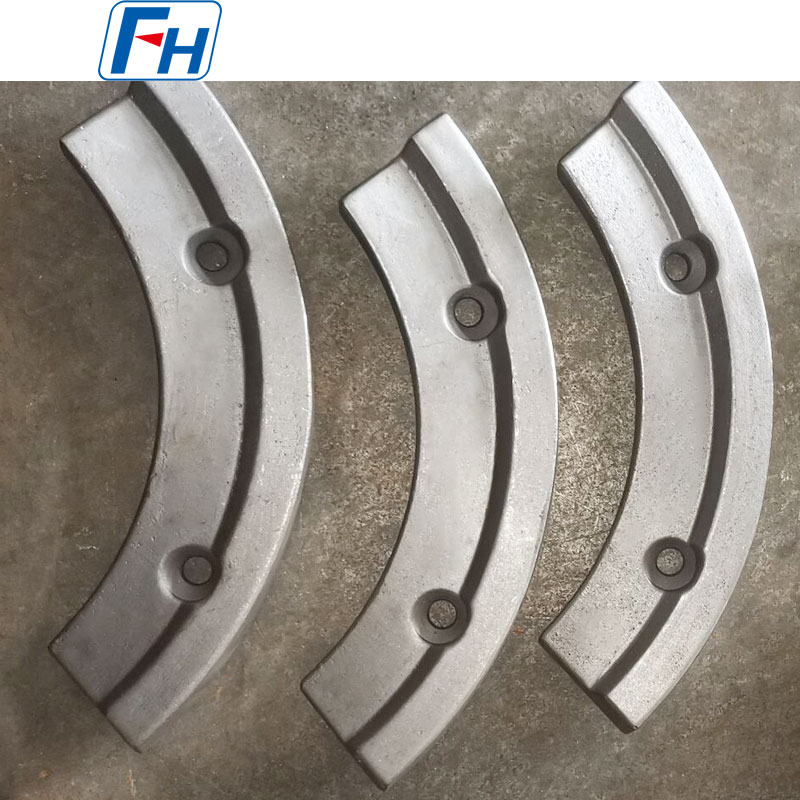 Máy trộn bê tông sắt cứng Ni-Hard Bộ phận thiết bị xây dựng lưỡi dao