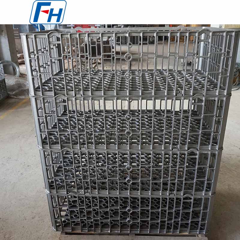 Giỏ xử lý nhiệt Cấu trúc lưới cho lò vành đai lưới liên tục | FH®