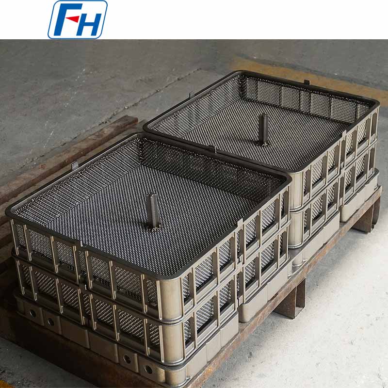 Giỏ xử lý nhiệt có khả năng chịu nhiệt tối đa để xử lý nhiệt chính xác | FH®