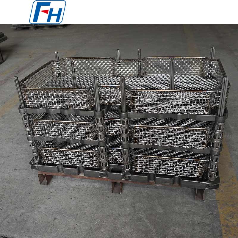 1.4848 Thiết bị xử lý nhiệt loại khay ba lớp nhiệt độ cao cho lò đa năng | FH®