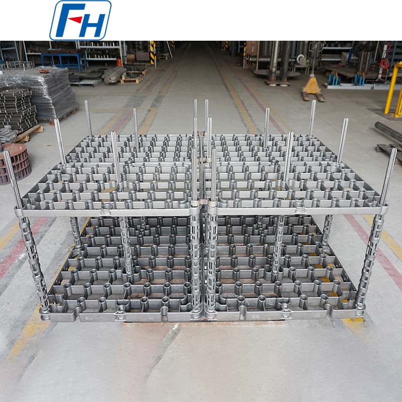 Chứng nhận hàng không vũ trụ Thiết bị cố định bằng thép chịu nhiệt để xử lý nhiệt chân không các thành phần hợp kim titan | FH®