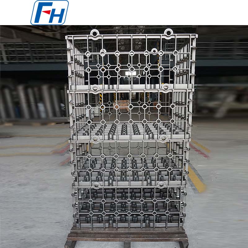 Giỏ sạc xử lý nhiệt FH® 1.4848 cho lò nung Bogie