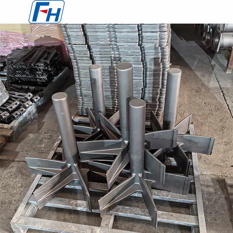 Cánh quạt hàn FH® dành cho quạt lò nhiệt độ cao – 1.4848, Chống leo, Cân bằng động, ISO 9001