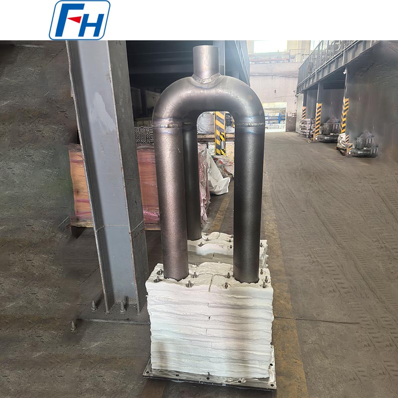 Ống bức xạ hình chữ U Cr25Ni35 – Ø124 × Ø108 × 1597 mm