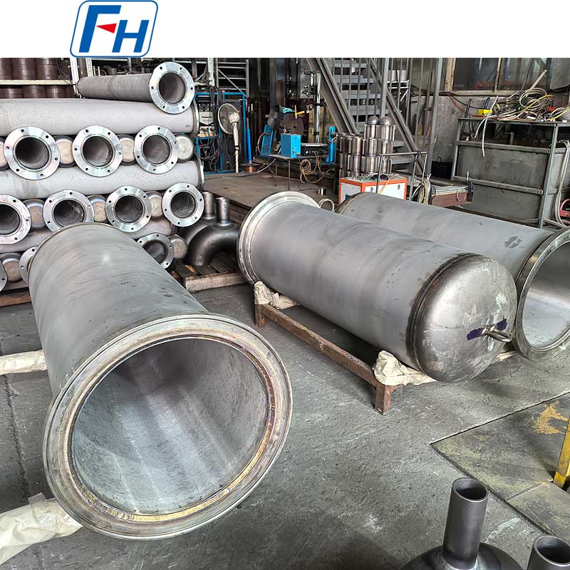 2535NbW + Vỏ lò bằng thép chịu nhiệt 800H – Ø563 × Ø531 mm