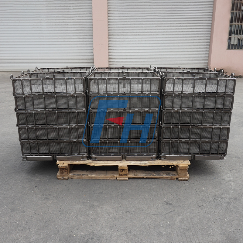 Giỏ xử lý nhiệt cho lò thấm nitơ 592x442x132mm